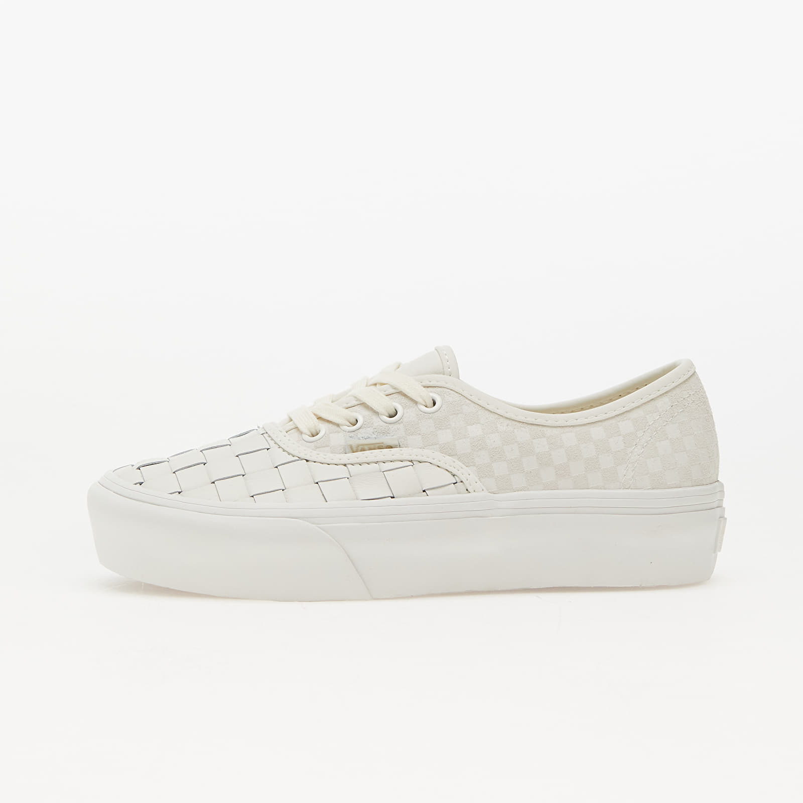 Ženske superge in čevlji Vans Authentic Platfor Lthr/ Blancdeblanc