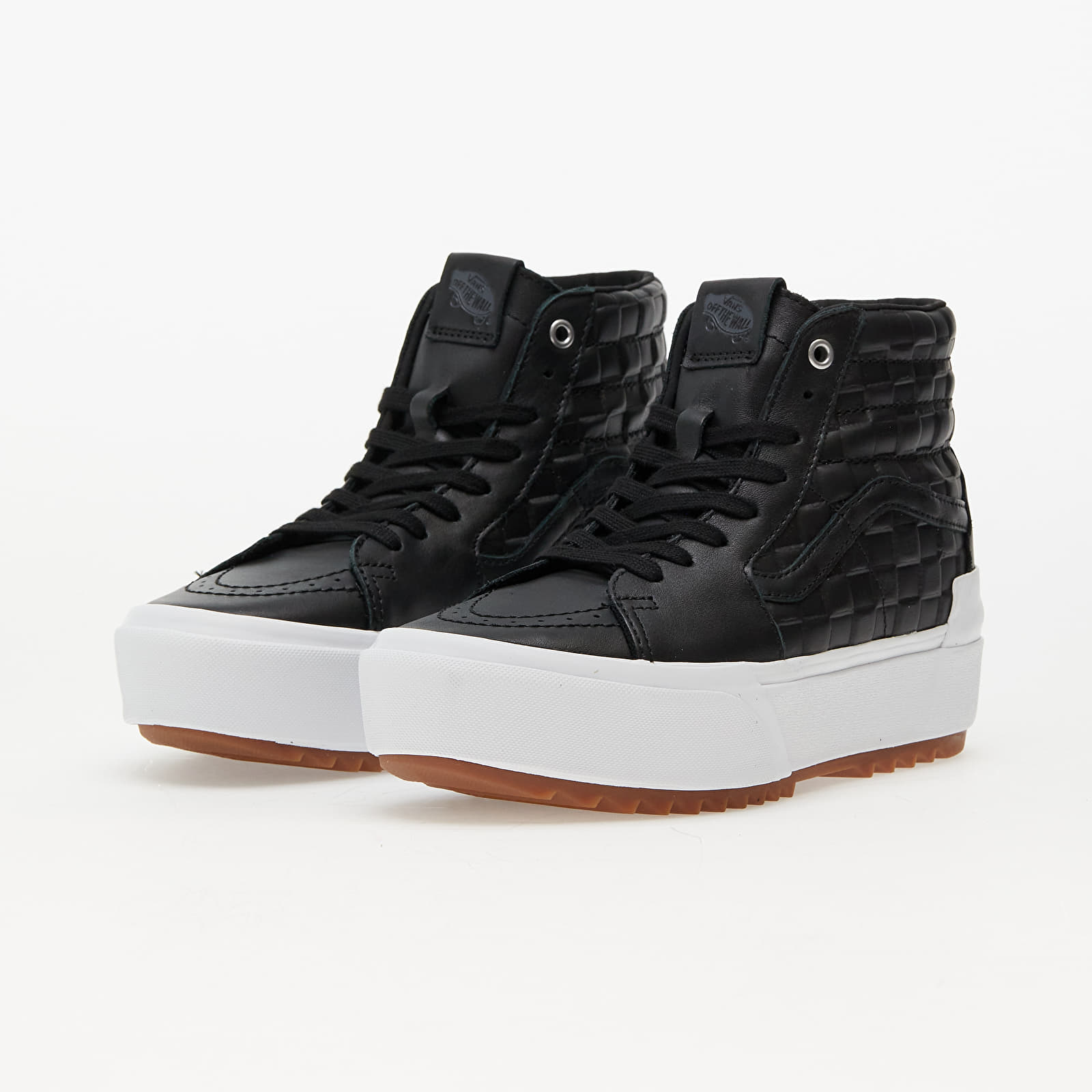 Zapatillas mujer Vans SK8 - Hi Stacked Black/ True White