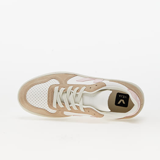 Women s sneakers and shoes Veja W V 10 Extra White Petale Sahara Queens