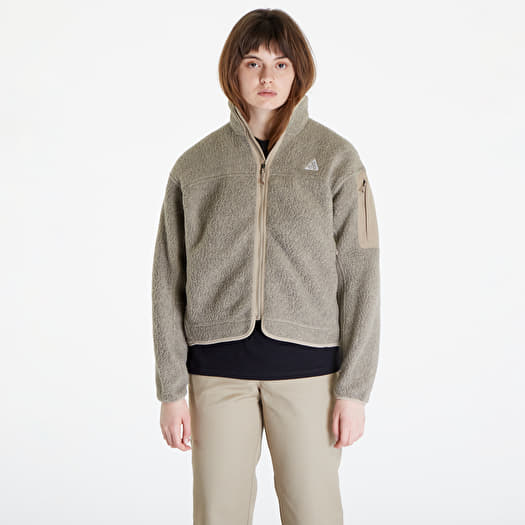 Bunda Nike ACG "Arctic Wolf" Polartec Oversized Fleece Full-Zip Jacket Khaki/ Summit White