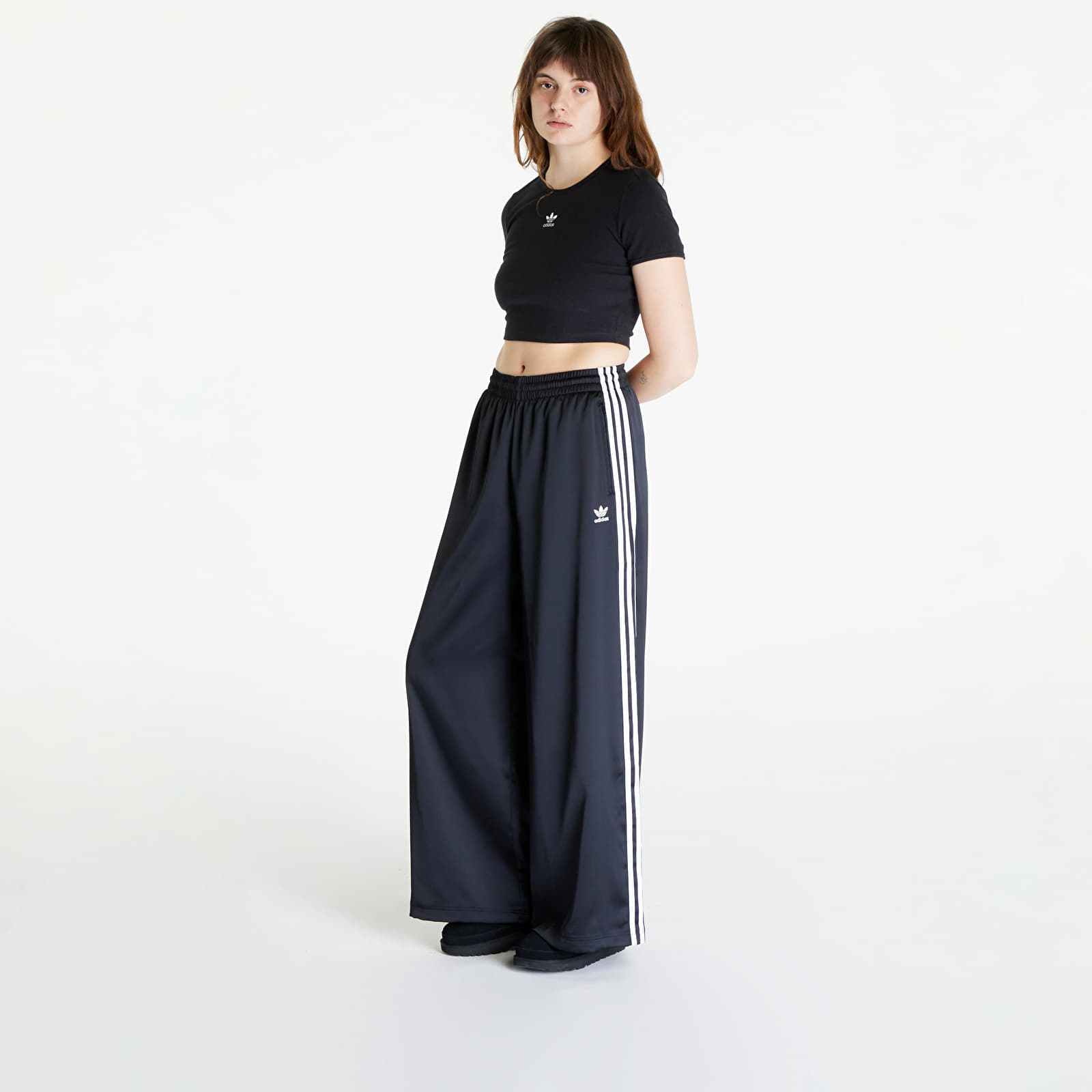 Satin adidas pants sale