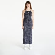 アディダスORIGINALS LEOPARD LUXE 3-STRIPES MAXI DRESS選択3色 adidas Originals Leopard Luxe 3-Stripes Maxi Dress - White