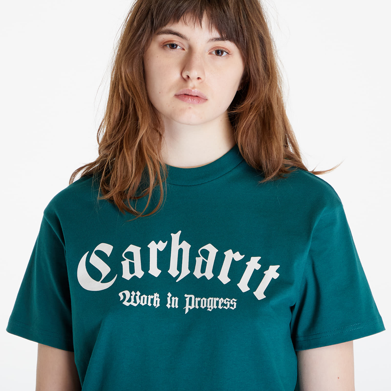 Trička Carhartt WIP Short Sleeve Onyx T-Shirt UNISEX Chervil/ Wax
