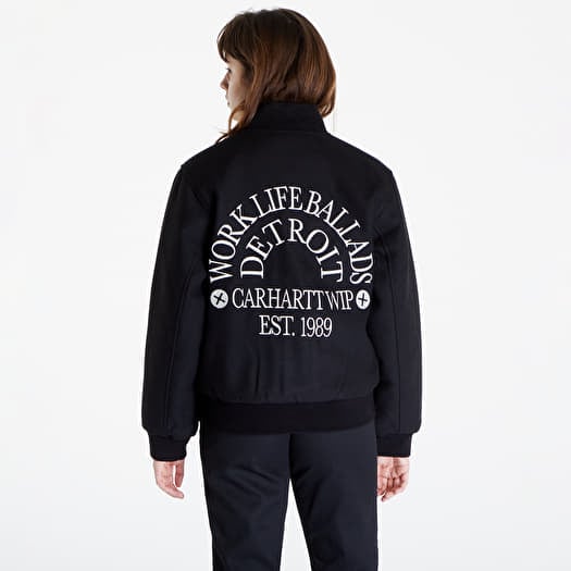 Bomber jackets Carhartt WIP Work Varsity Bomber UNISEX Black