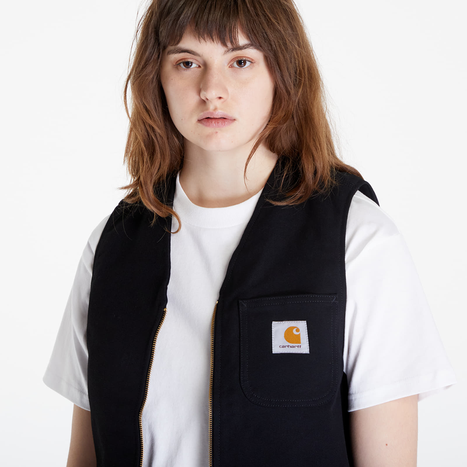 Vests Carhartt WIP Arbor Vest UNISEX Black Rigid