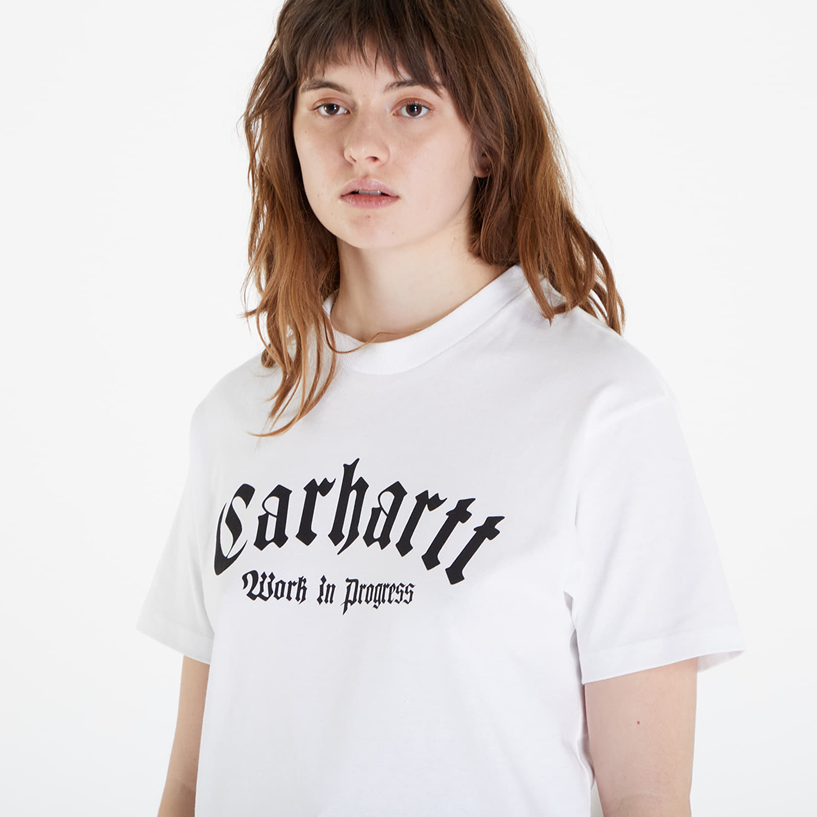 Trička Carhartt WIP Short Sleeve Onyx T-Shirt UNISEX White/ Black