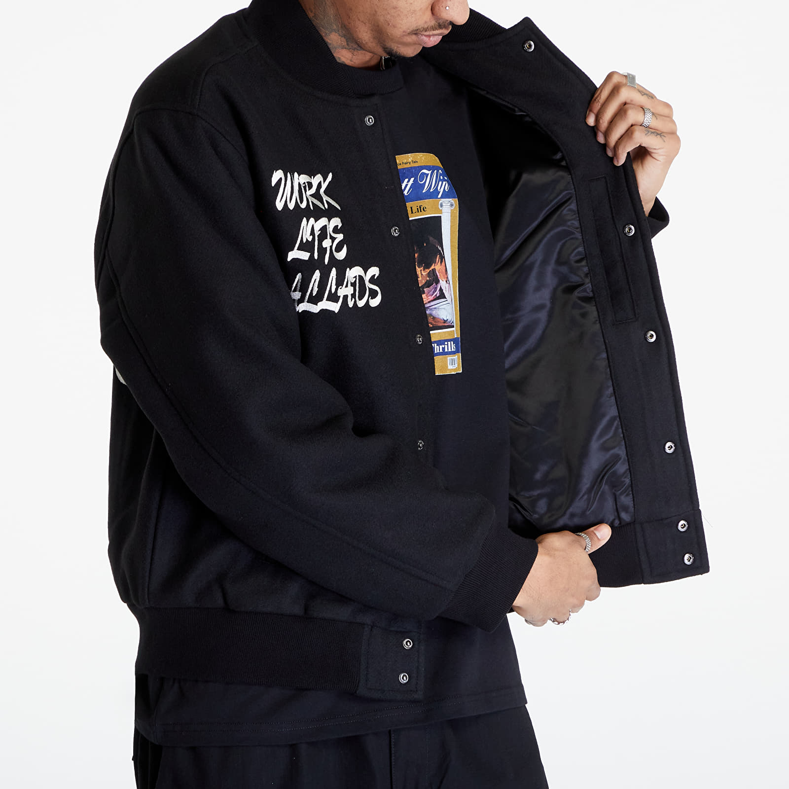 Bomber jackets Carhartt WIP Work Varsity Bomber UNISEX Black