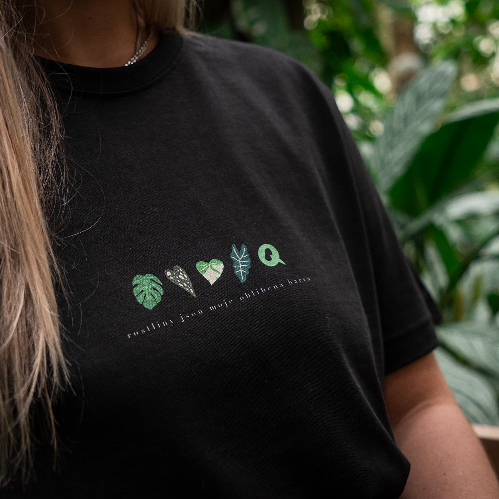 T-shirts Queens Rostliny Jsou Moje Oblíbená Barva T-Shirt UNISEX White