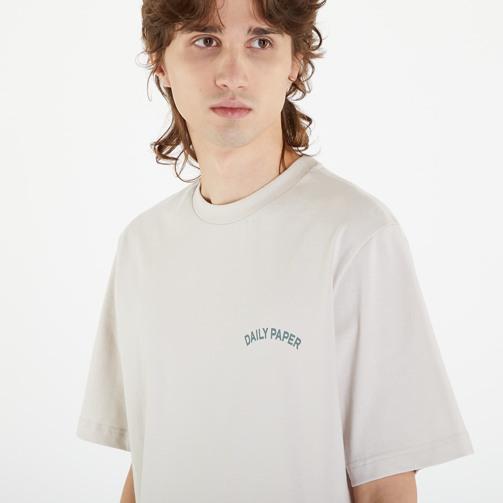 T-shirts Daily Paper Migration SS Tee Moonstruck Beige