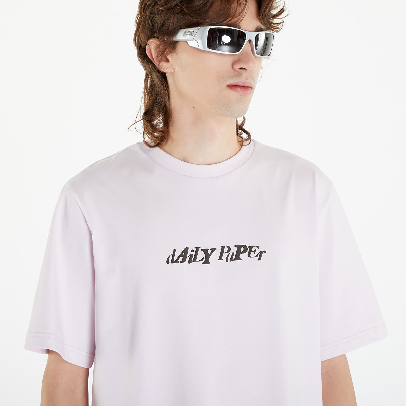 T-shirt Daily Paper Unified Type Short Sleeve T-Shirt Ice Pink XS