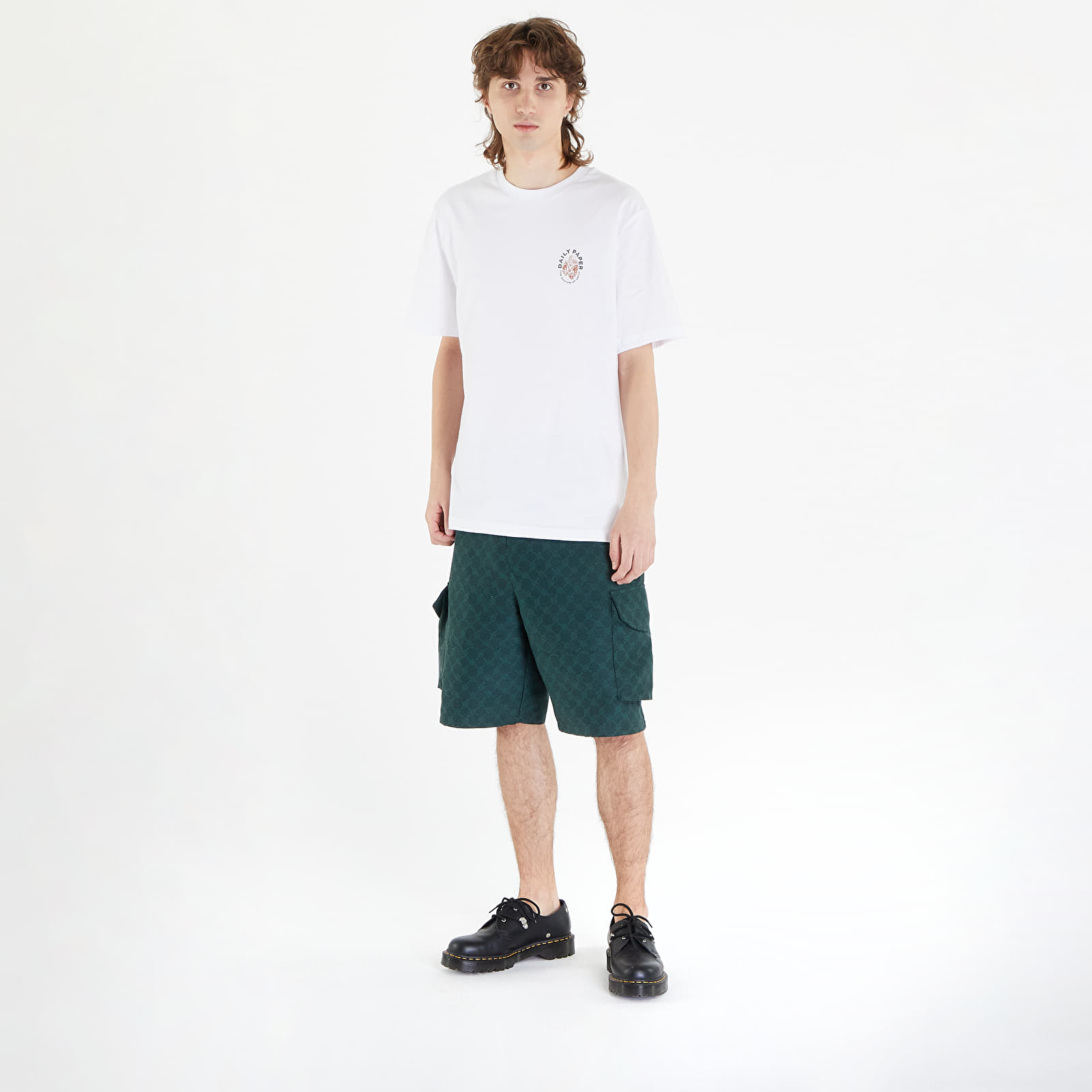 T-shirts Daily Paper Identity Short Sleeve T-Shirt White