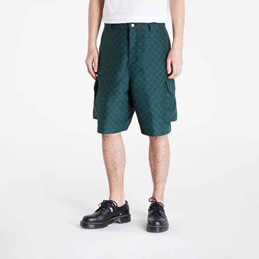 Βερμούδες Daily Paper Benji Monogram Cargo Shorts Pine Green