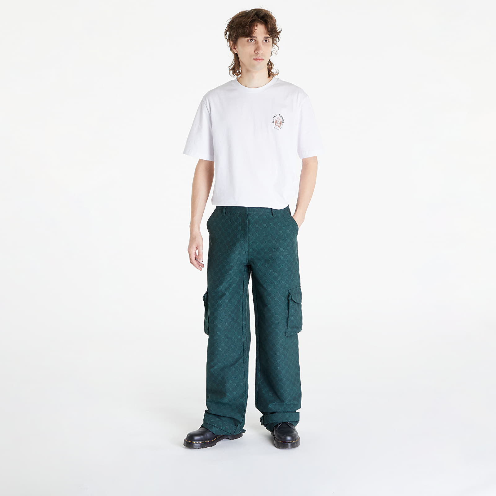 Pants Daily Paper Imani Monogram Pants Pine Green