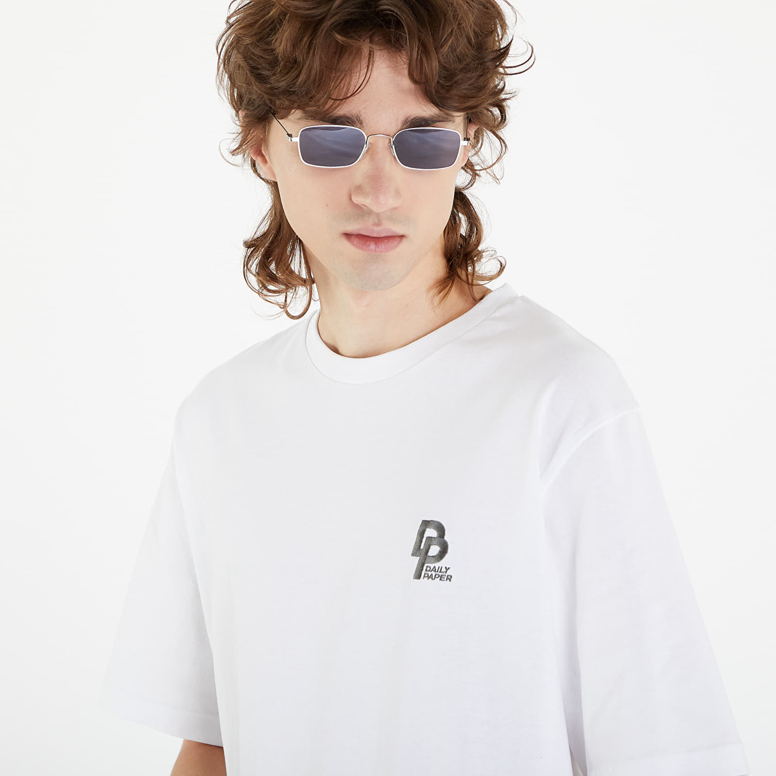 Majice Daily Paper Eli Short Sleeve T-Shirt White