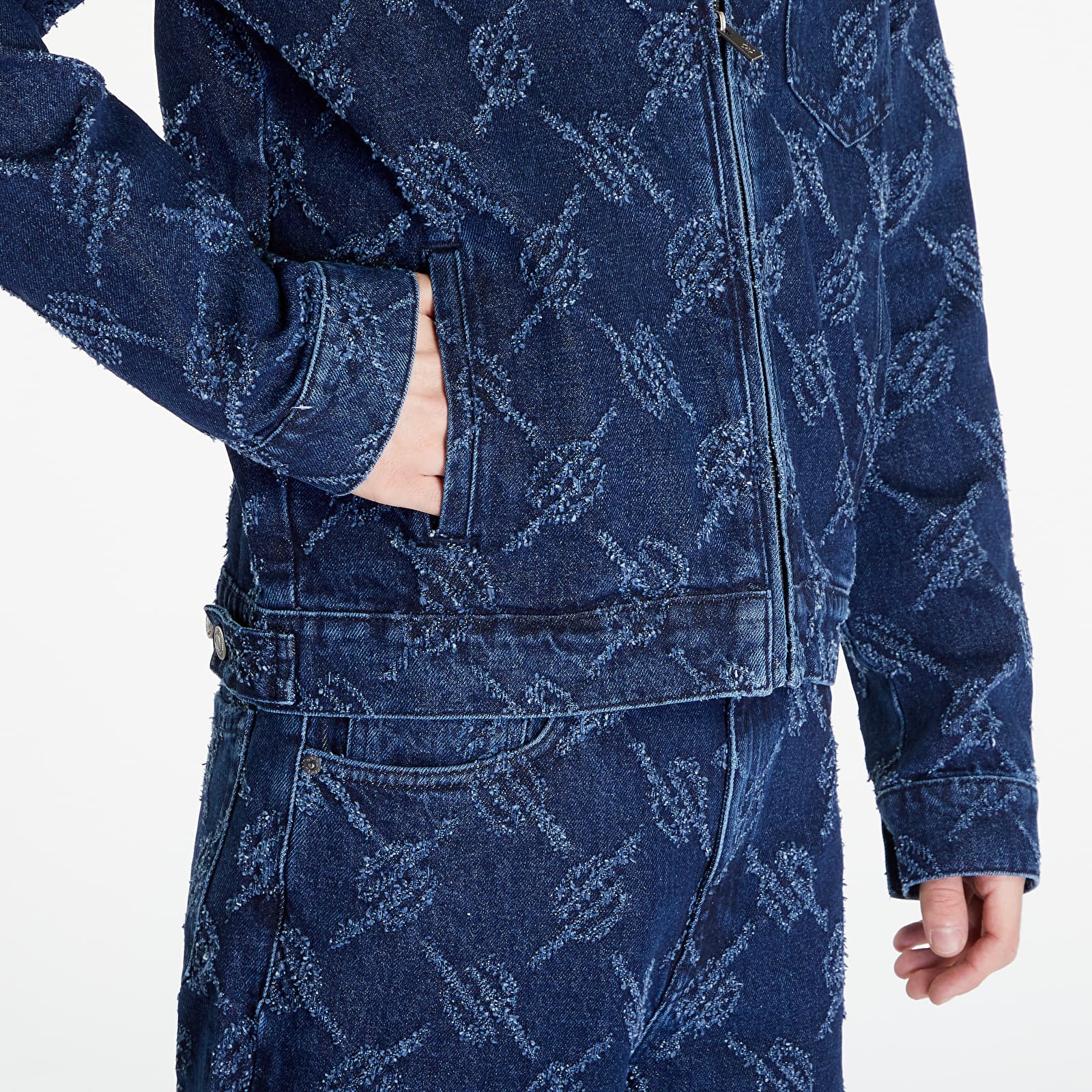 Vestes Daily Paper Jacob Denim Jacket Blue
