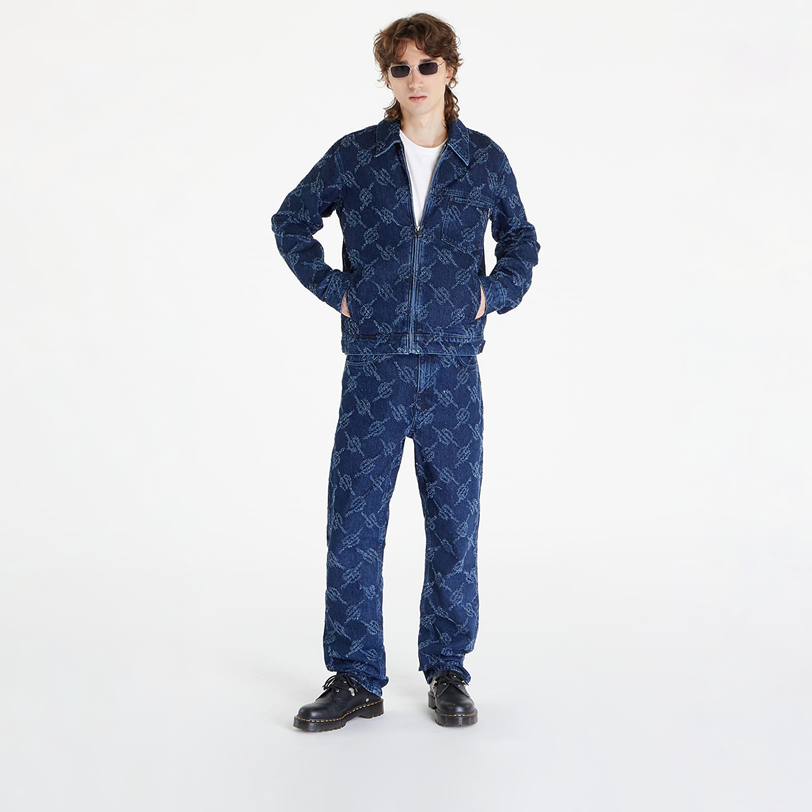 Vestes Daily Paper Jacob Denim Jacket Blue