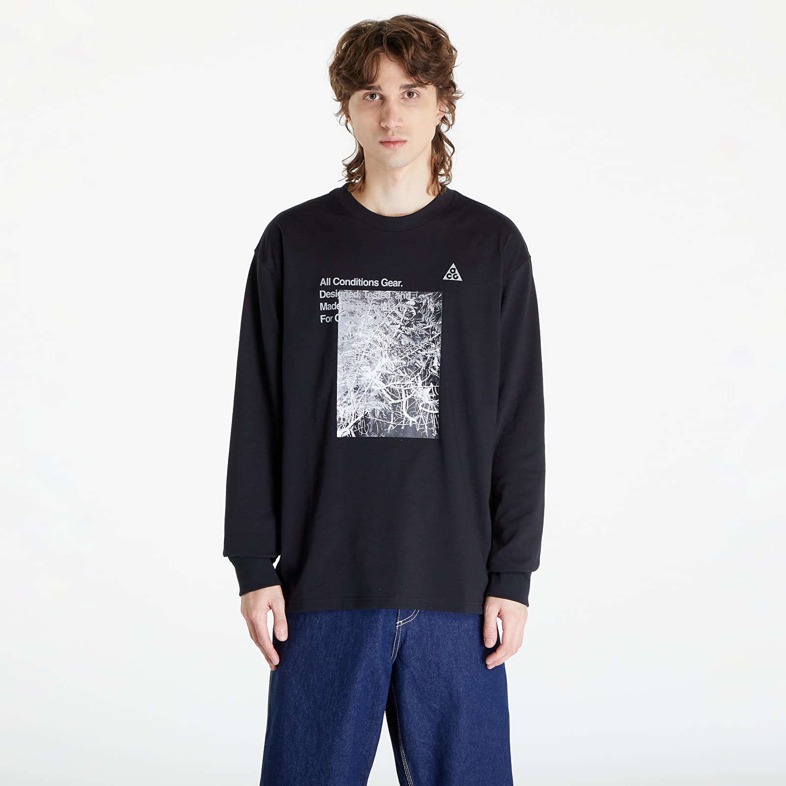 T-shirt Nike ACG Long Sleeve T-Shirt Black M