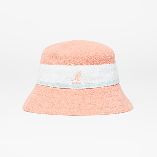 Cappelli KANGOL Bermuda Stripe Bucket Pink Queens