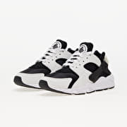 Black and white huarache shoes best sale