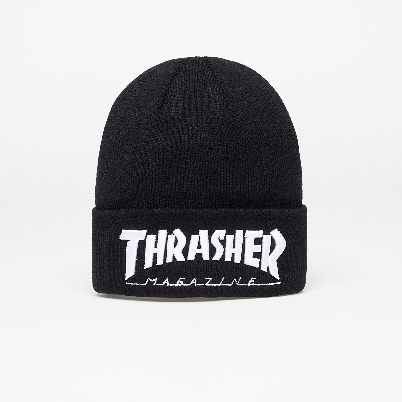 Hats Thrasher Embroidered Logo Beanie Black