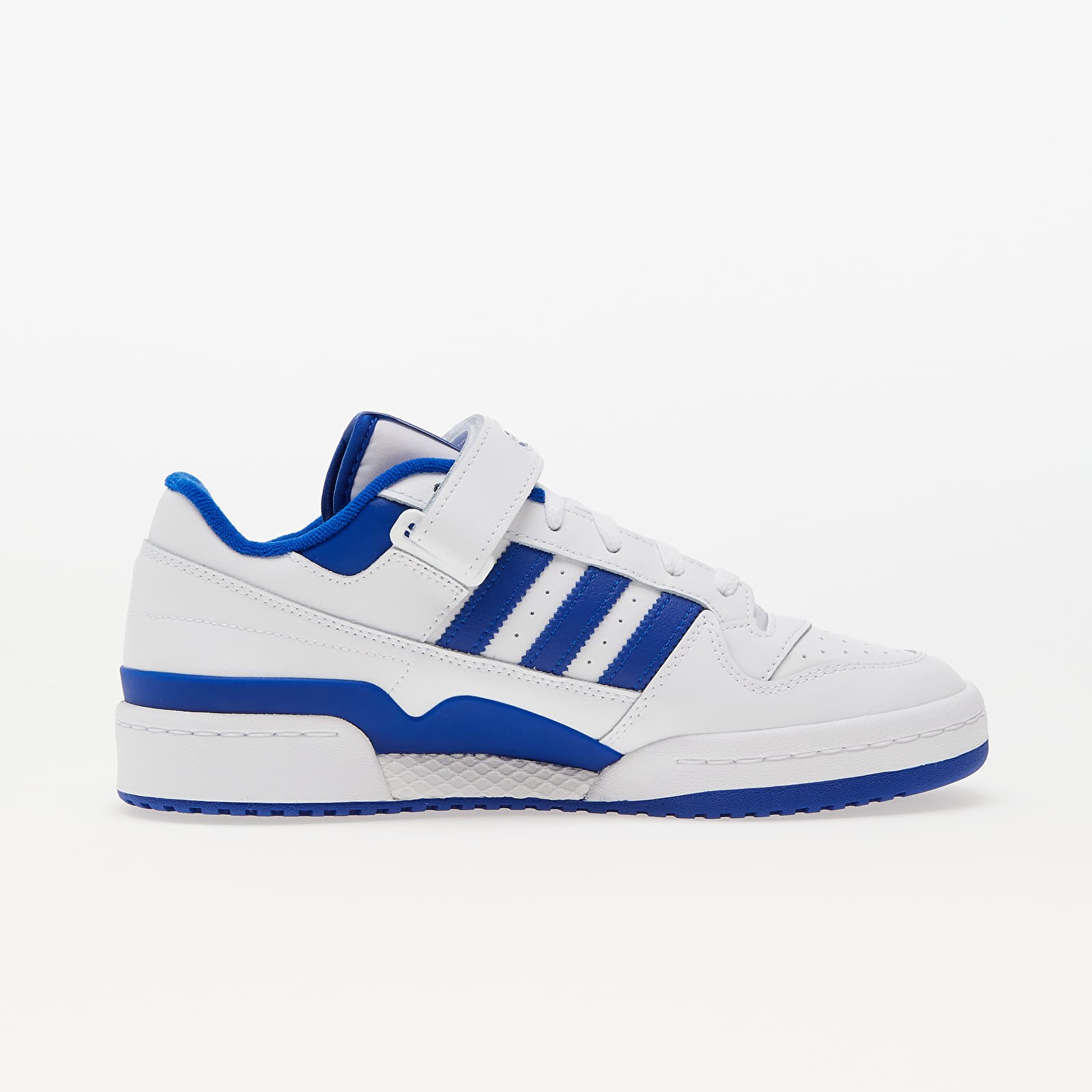 Men's sneakers and shoes adidas Forum Low Ftw White/ Ftw White/ Royal Blue