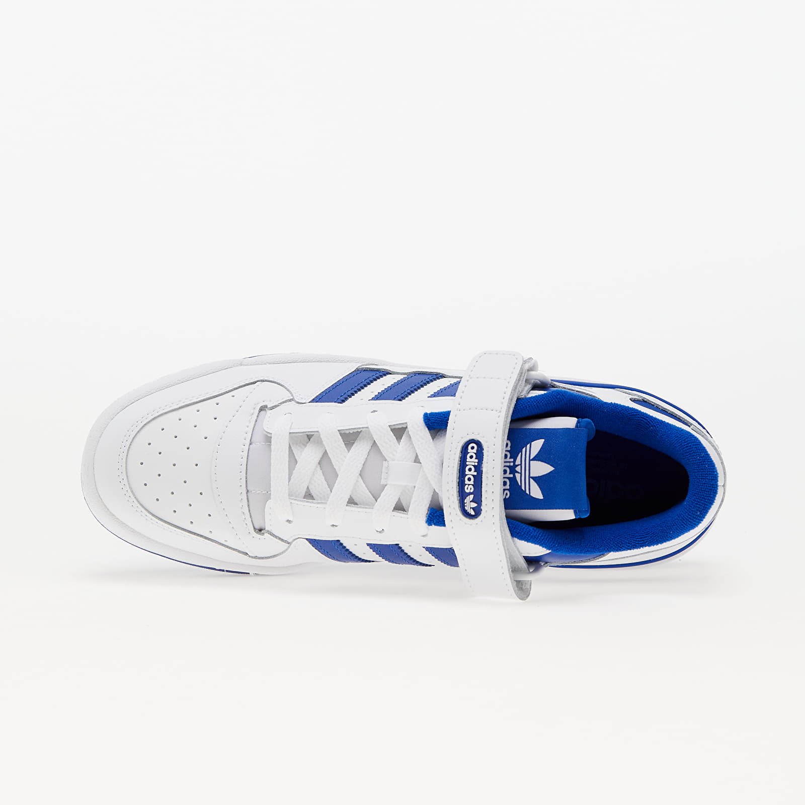 Men's sneakers and shoes adidas Forum Low Ftw White/ Ftw White/ Royal Blue