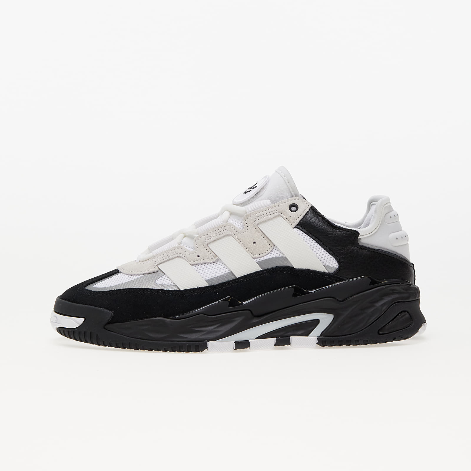 Adidași și pantofi pentru bărbați adidas Niteball Ftw White/ Core Black/ Silver Metallic