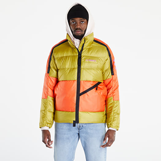 Yellow discount down jackets