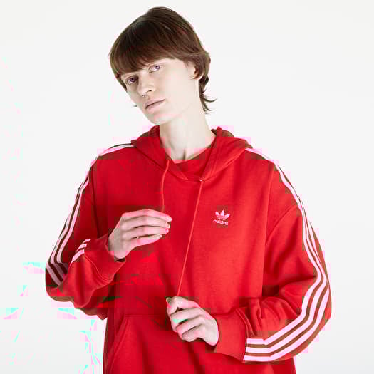 Hoodies and sweatshirts adidas 3 S Hoodie Os Better Scarlet