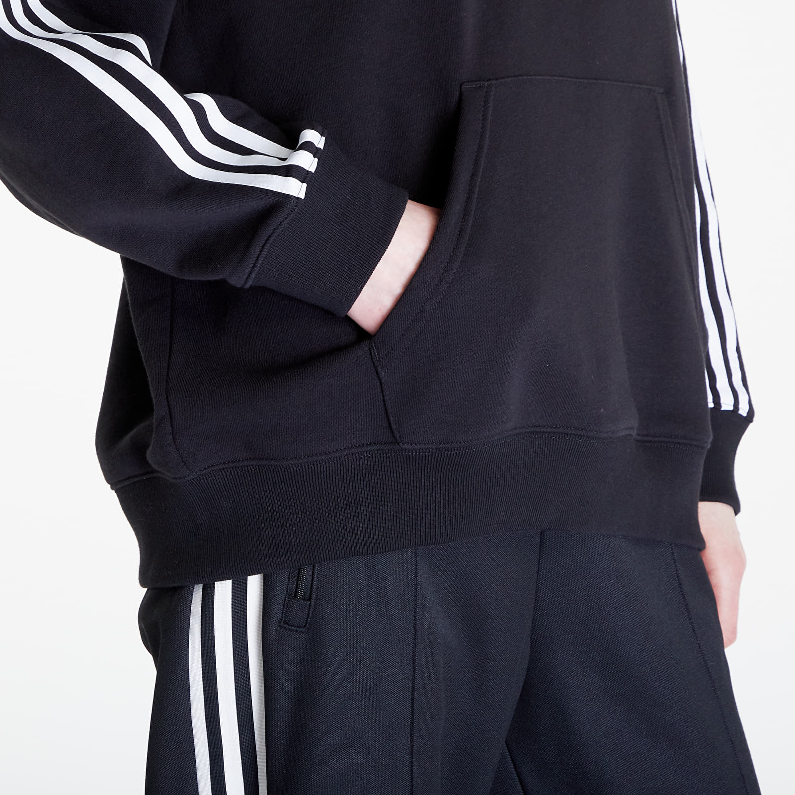 Sweatshirts adidas 3 Stripes Hoodie Os Black