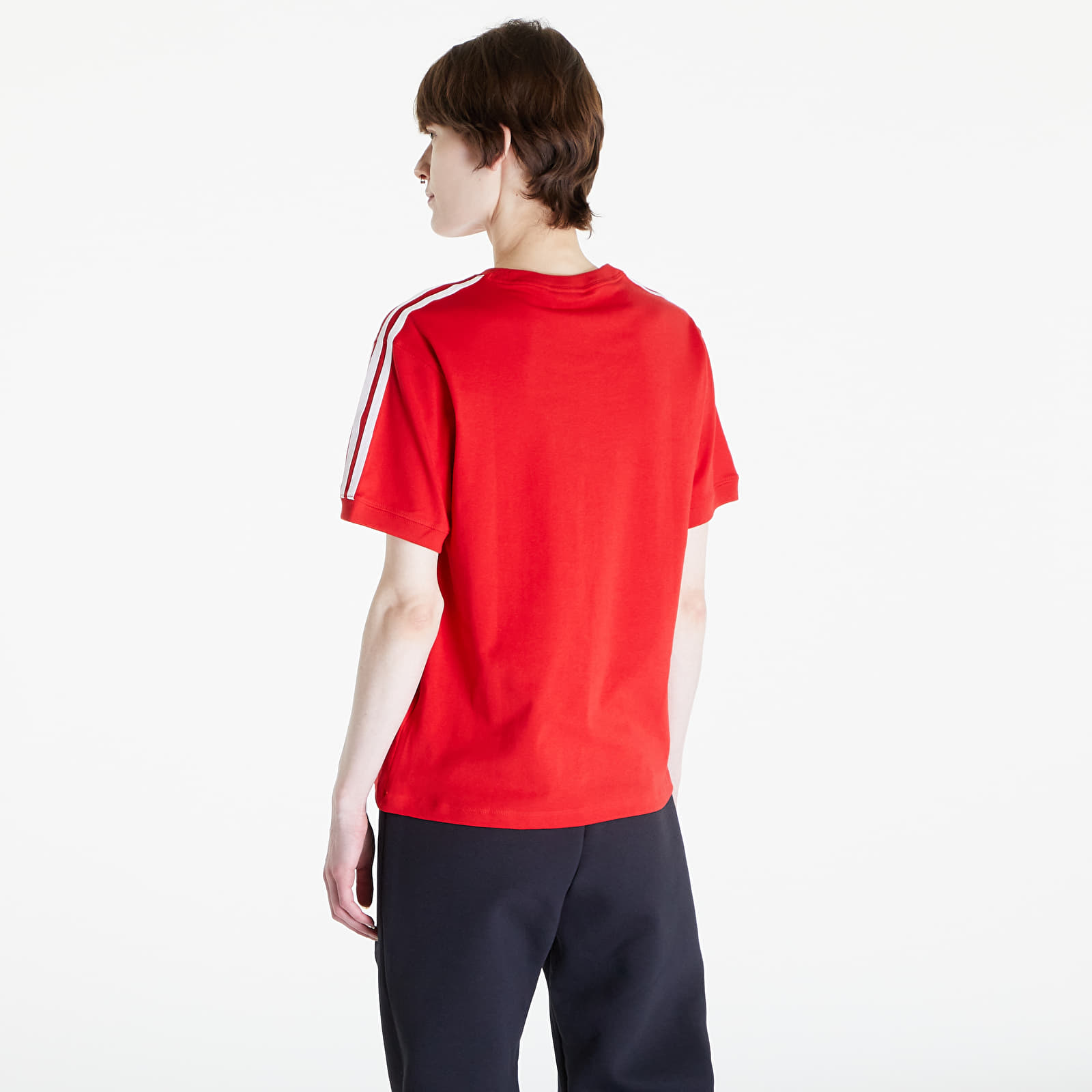 T-Shirts adidas 3 Stripe Tee Better Scarlet