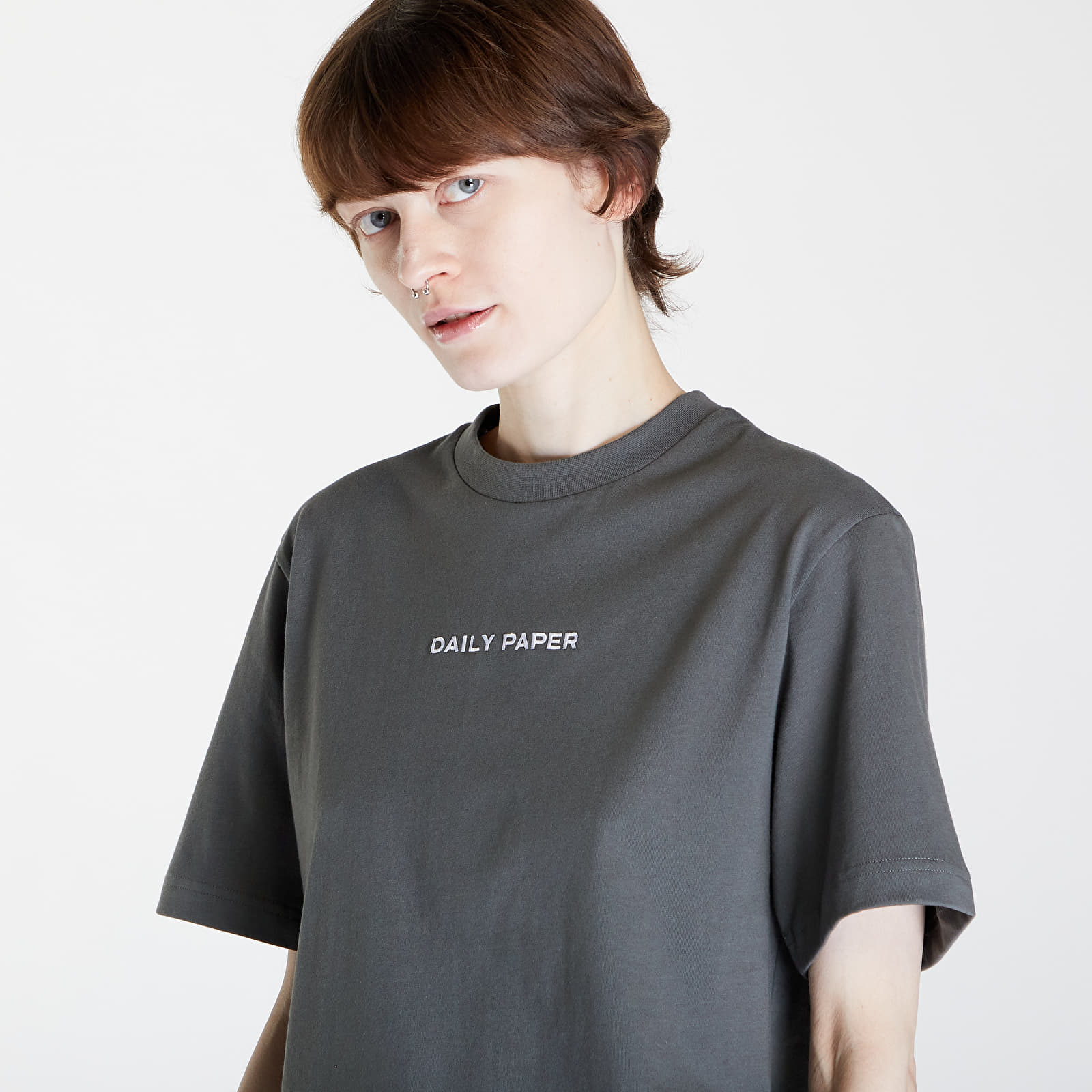 Koszulki Daily Paper Logotype Short Sleeve T-Shirt UNISEX Chimera Green