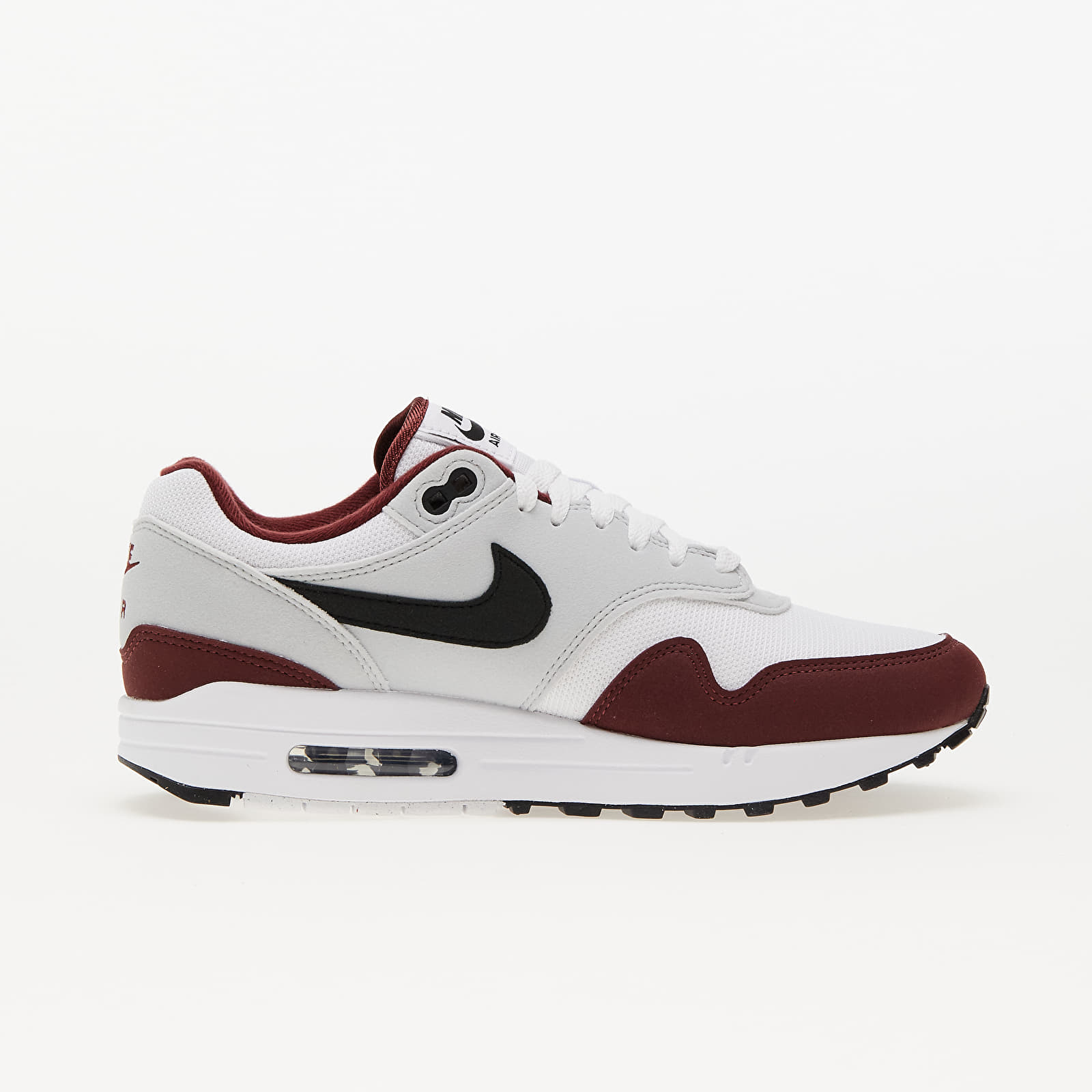 Pánské tenisky a boty Nike Air Max 1 White/ Black-Dark Team Red-Pure Platinum