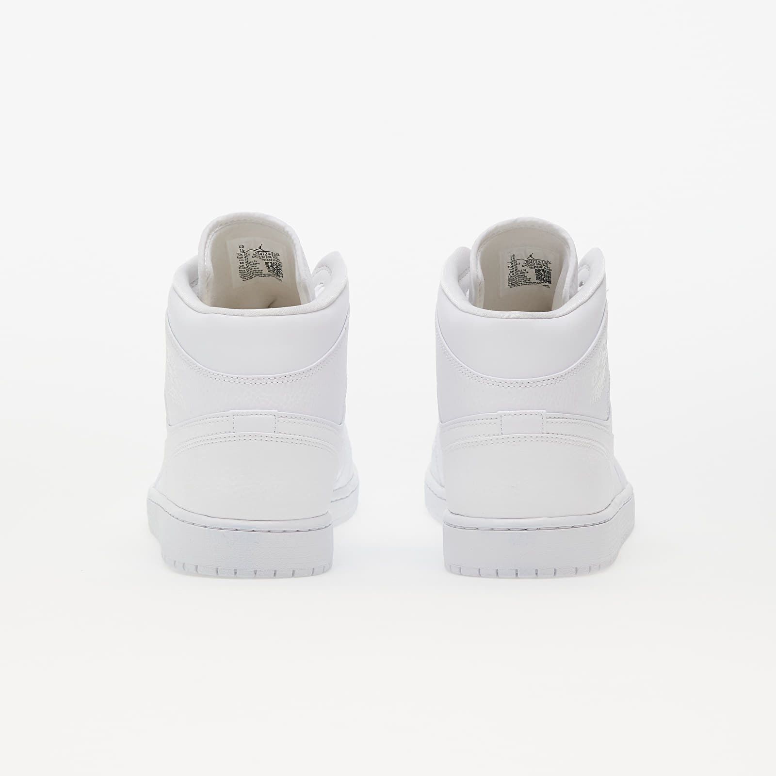 Pánske tenisky a obuv Jordan Air Jordan 1 Mid White/ White/ White