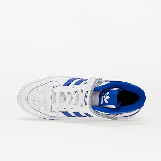 adidas forum mid white royal blue