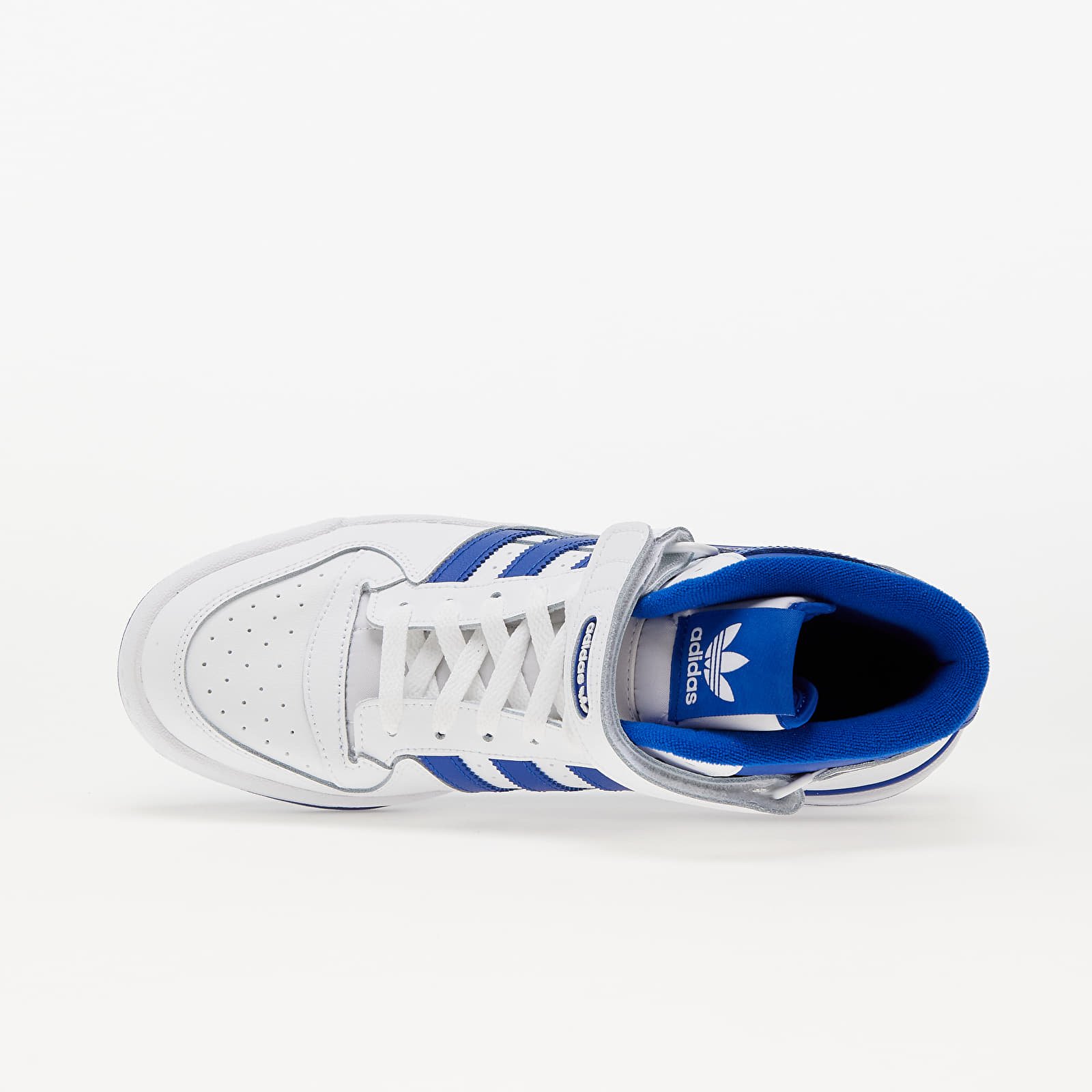 Pánske tenisky a obuv adidas Forum Mid Ftw White/ Royal Blue/ Ftw White