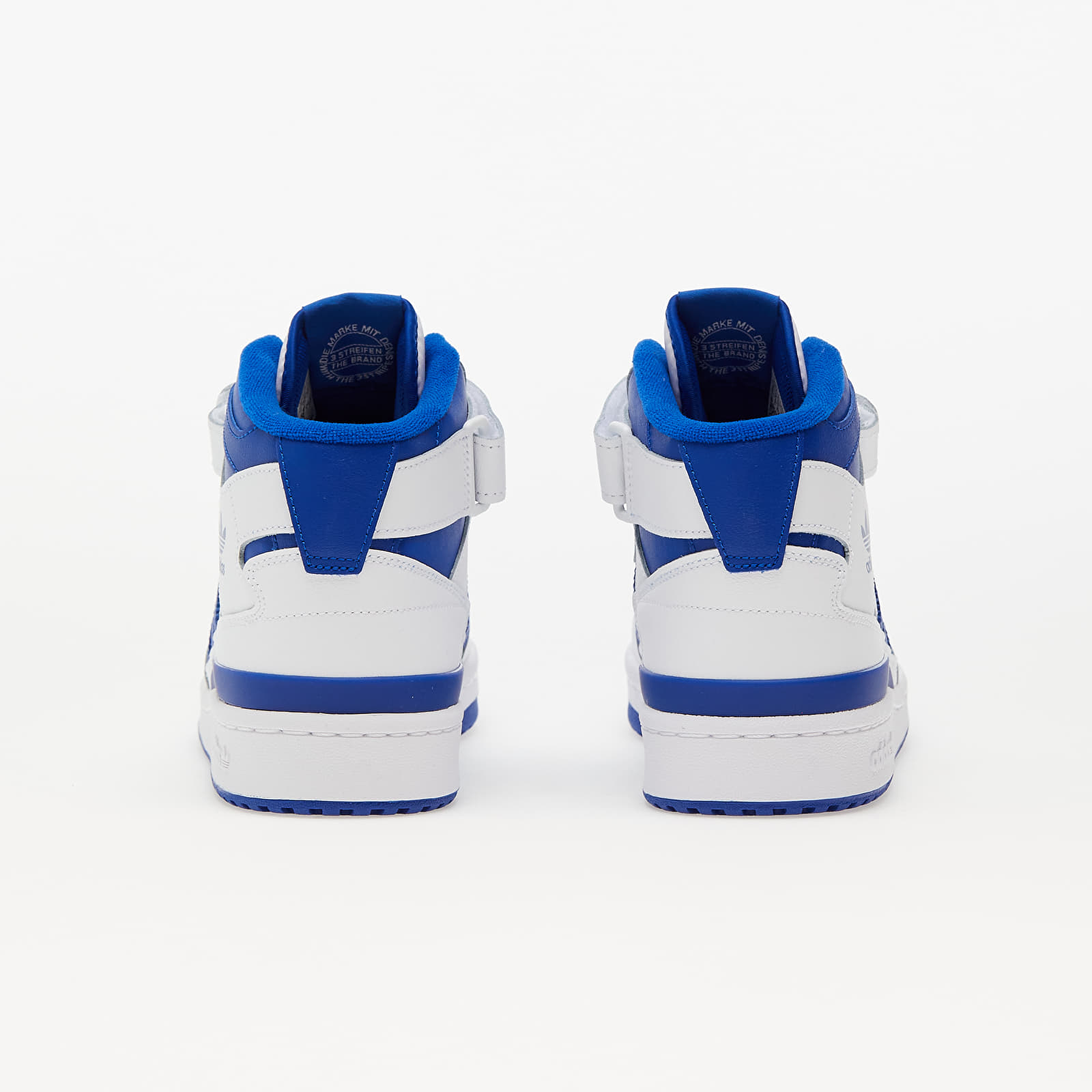 Pánske tenisky a obuv adidas Forum Mid Ftw White/ Royal Blue/ Ftw White