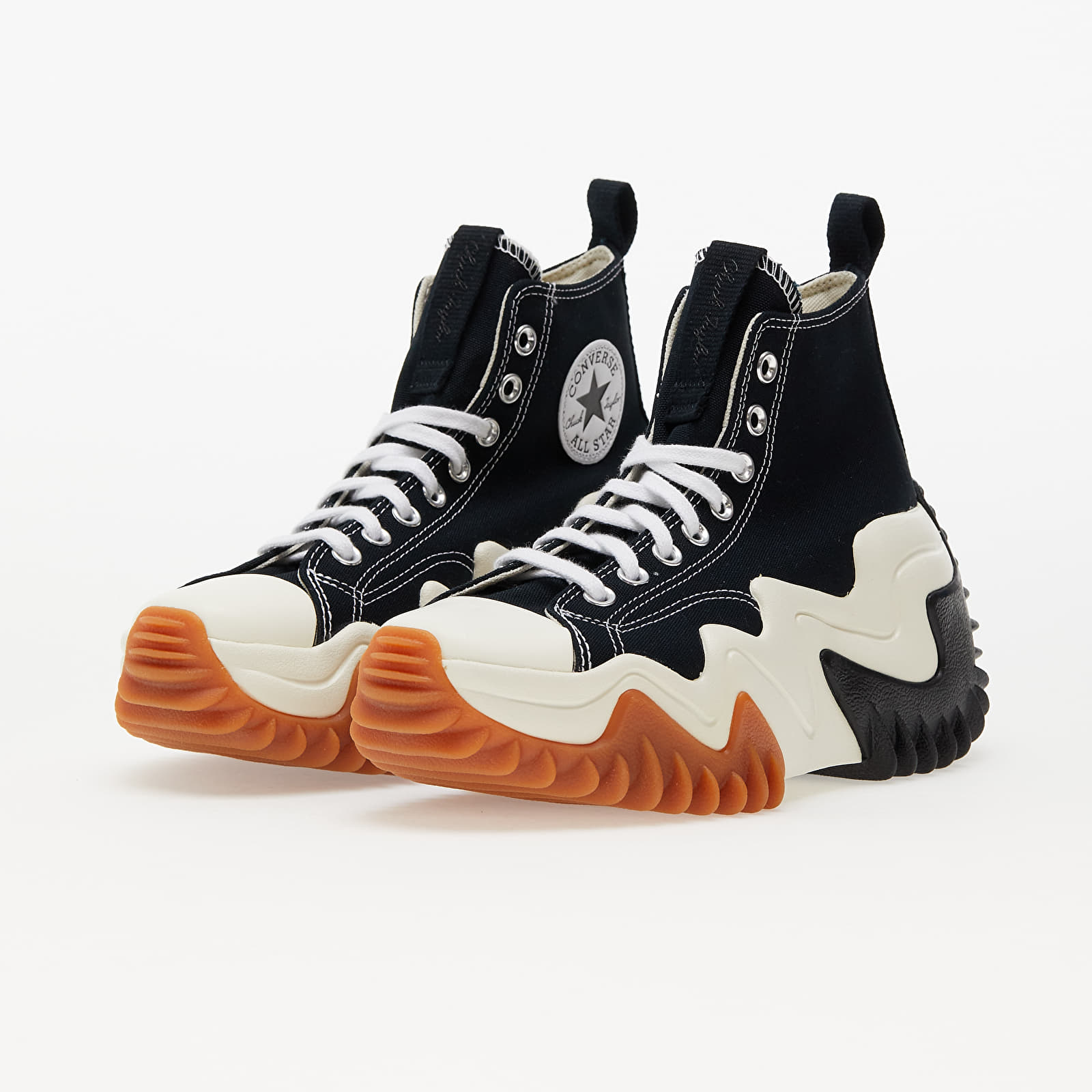 Meeste tossud ja kingad Converse Run Star Motion Hi Black/ White/ Gum Honey