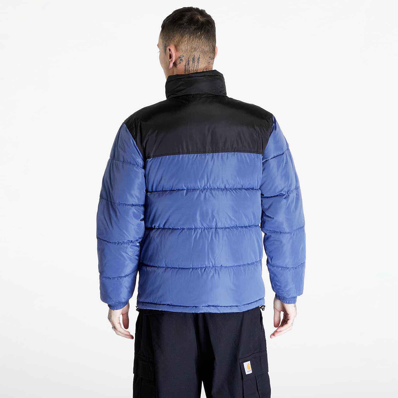 Jacken Karl Kani Retro Essential Puffer Jacket Dark Blue