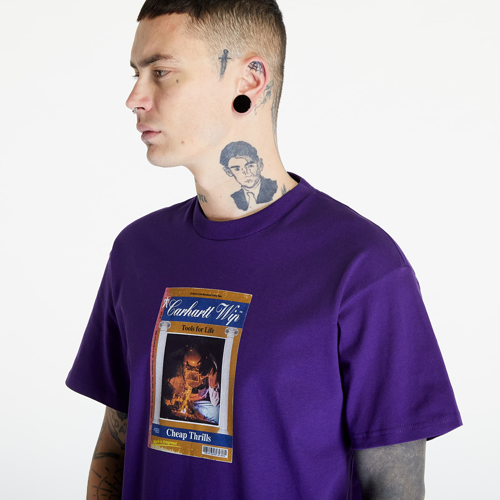 T-shirts Carhartt WIP S/S Cheap Thrills T-Shirt UNISEX Tyrian