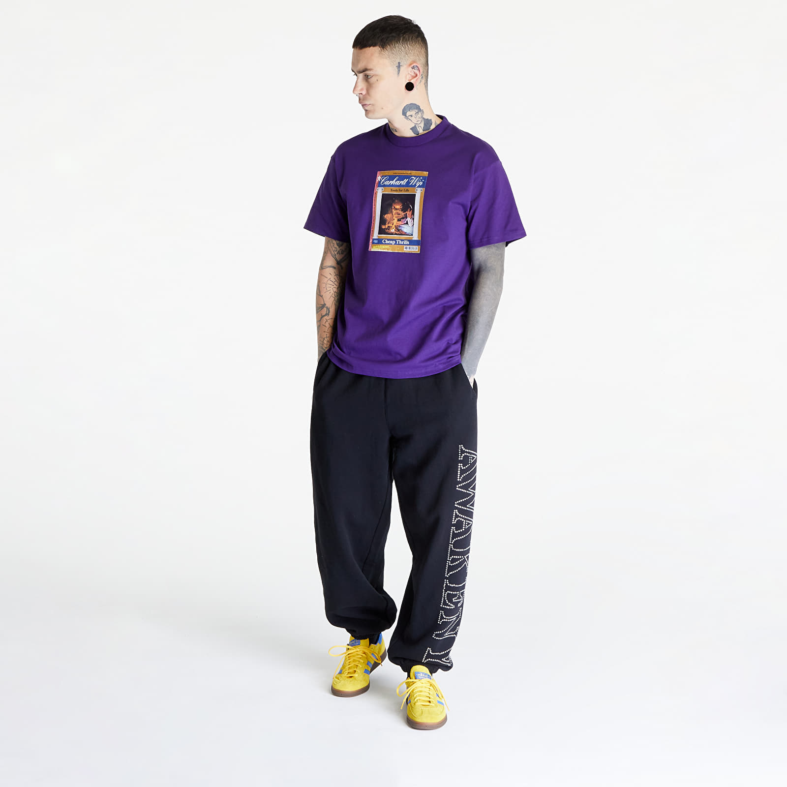 T-shirts Carhartt WIP S/S Cheap Thrills T-Shirt UNISEX Tyrian