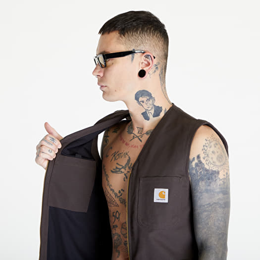 Vests Carhartt WIP Arbor Vest UNISEX Tobacco Rigid | Queens