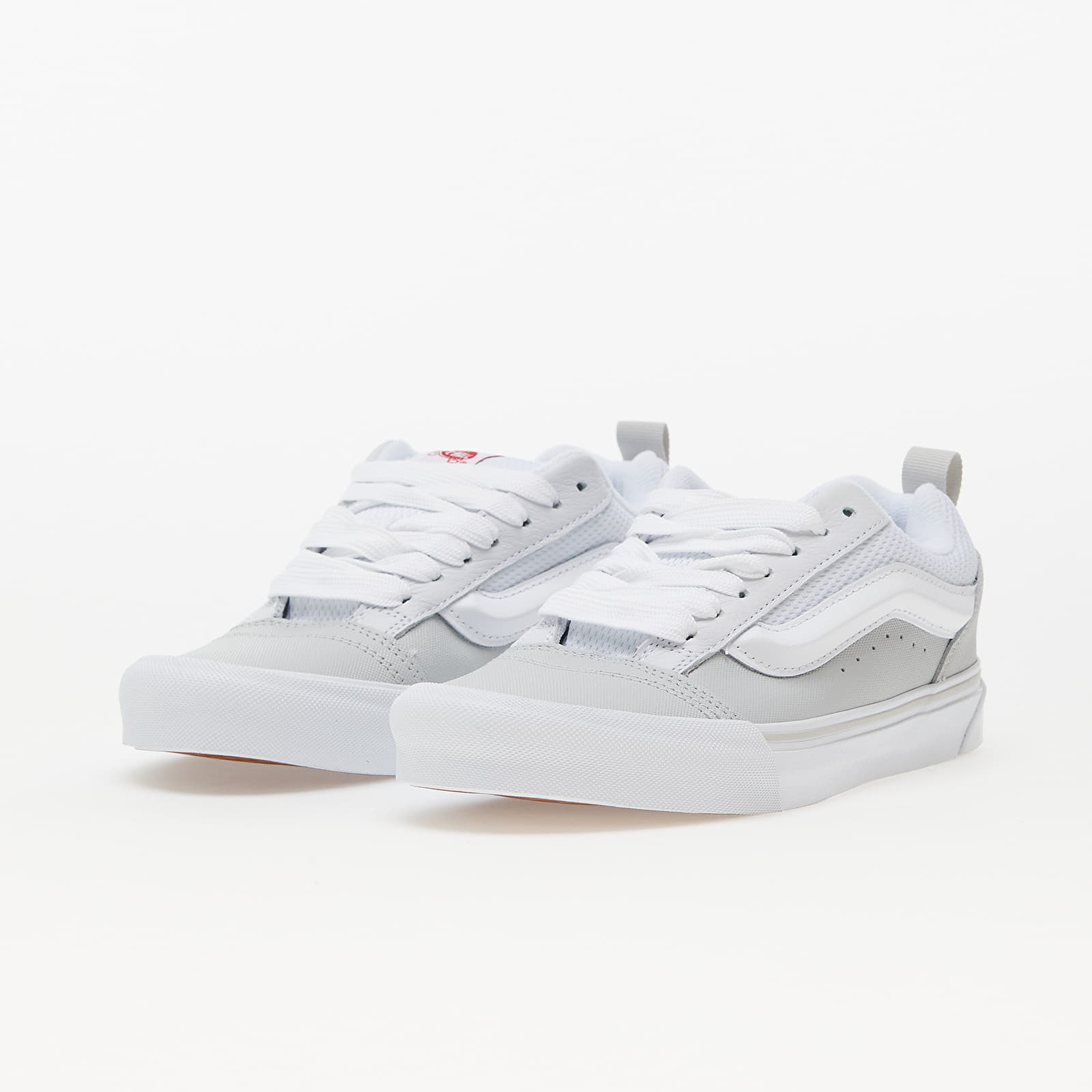 Мъжки кецове и обувки Vans Knu Skool Retro Skate White/ Red