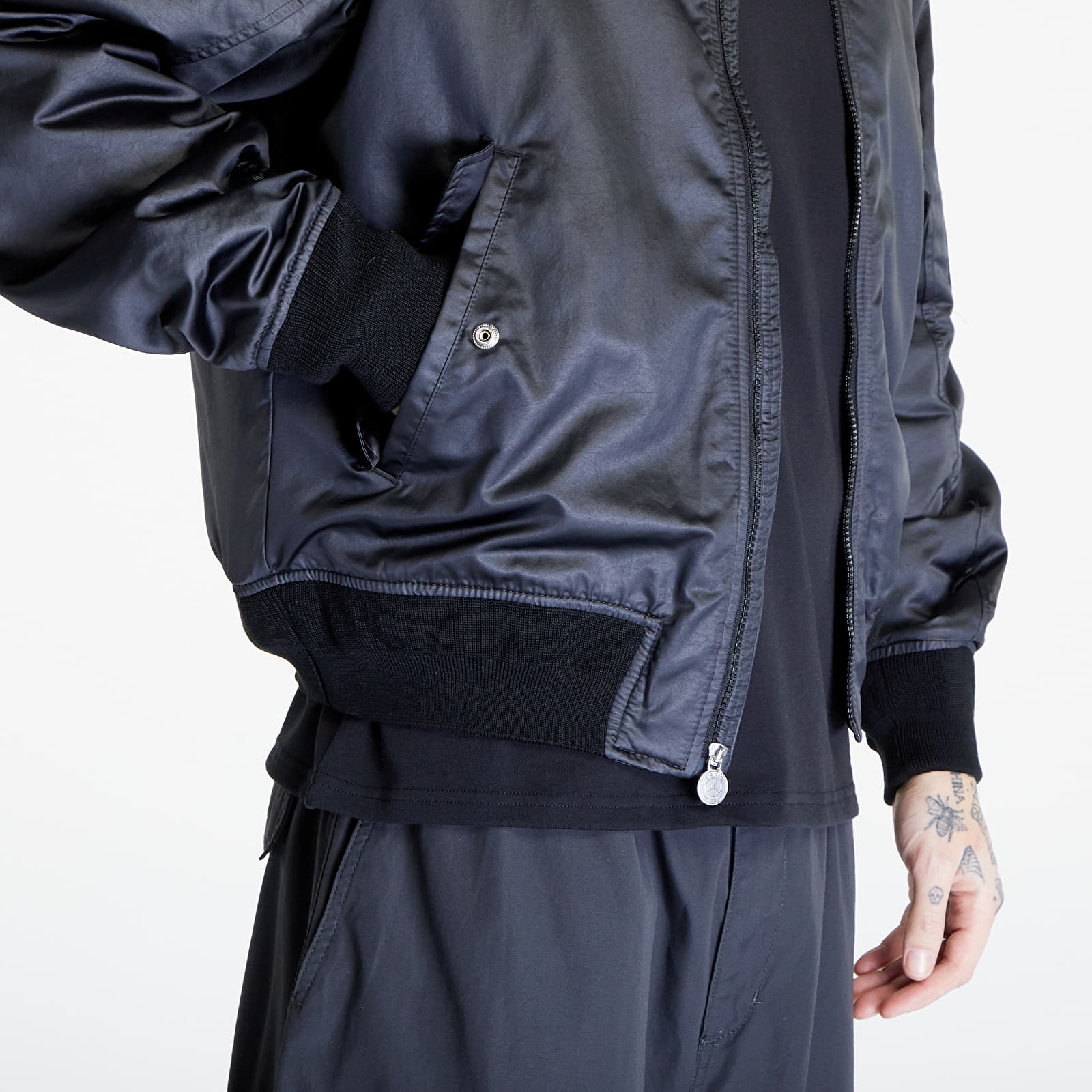 Jacken und Mäntel Jordan M J Paris Saint-Germain Ma-1 Jacket Black