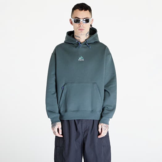 Hanorac Nike ACG Therma-FIT Fleece Pullover Hoodie UNISEX Vintage Green/ Summit White