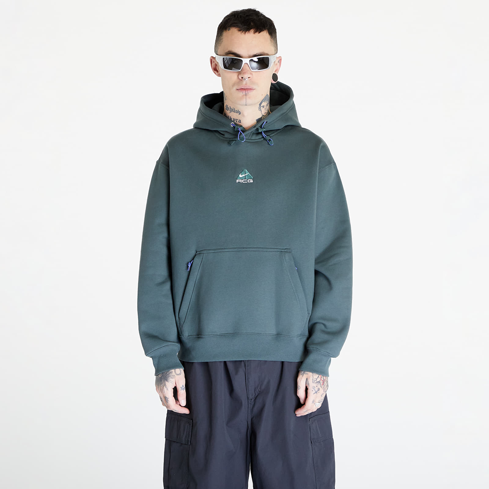 Nike acg fleece green sales