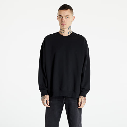 Adidas oversized sweatshirt black deals