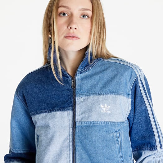 Sweatshirts adidas x KSENIASCHNAIDER Denim Patchwork Track Top Blue Denim Queens
