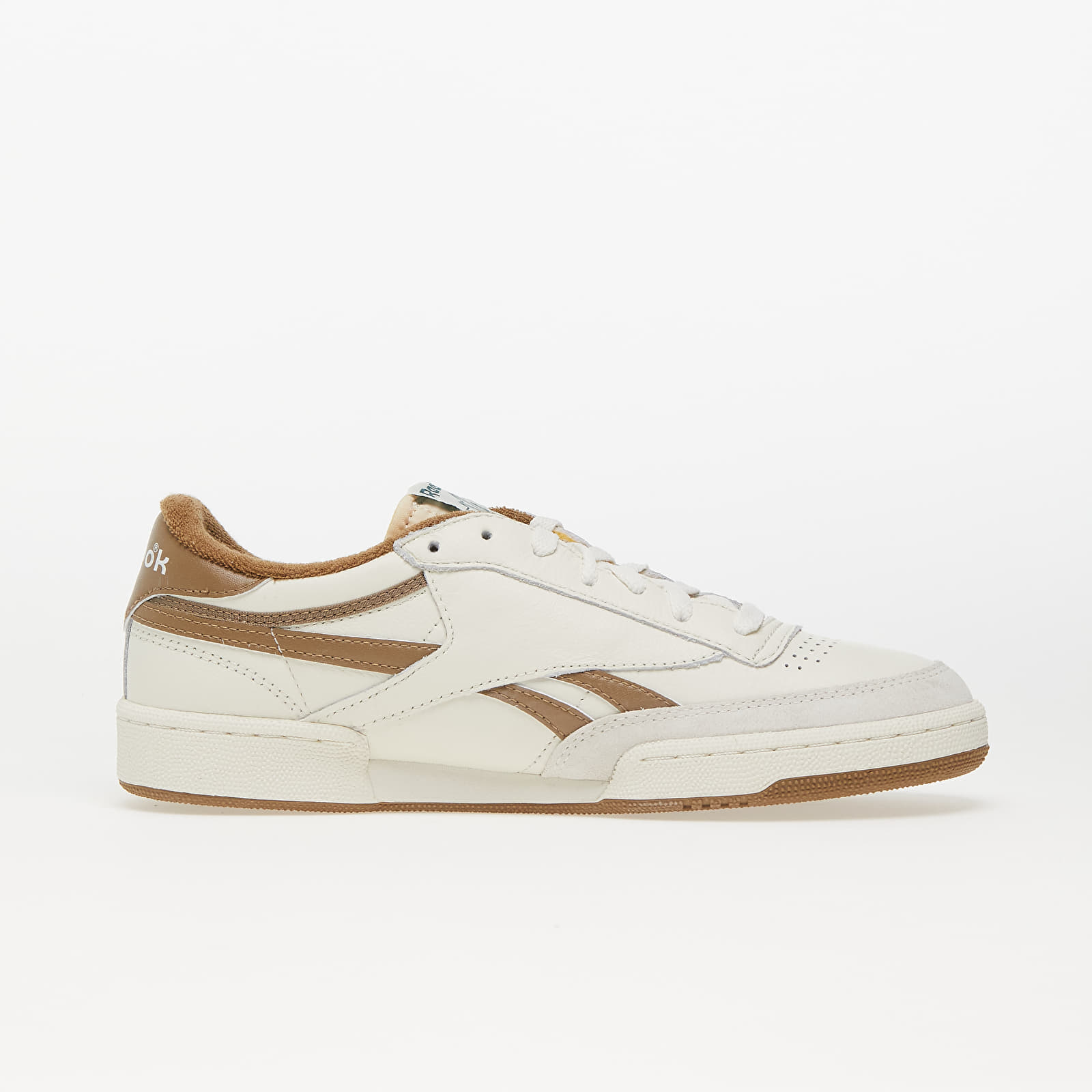 Pánské tenisky a boty Reebok Club C Revenge Vintage Vintage Chalk/ Trek Brown/ Dark Green
