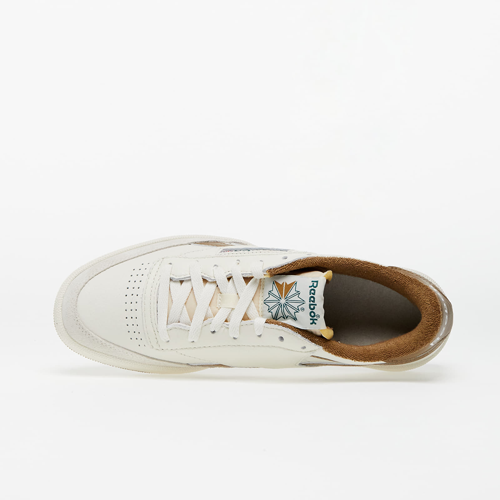 Pánské tenisky a boty Reebok Club C Revenge Vintage Vintage Chalk/ Trek Brown/ Dark Green